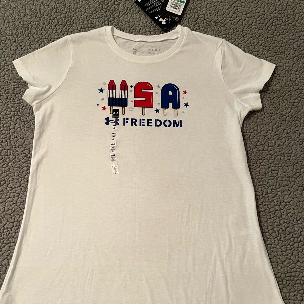 Youth Under Armour Freedom tshirt